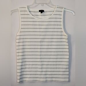 Talbots Striped Tank Top Size MP